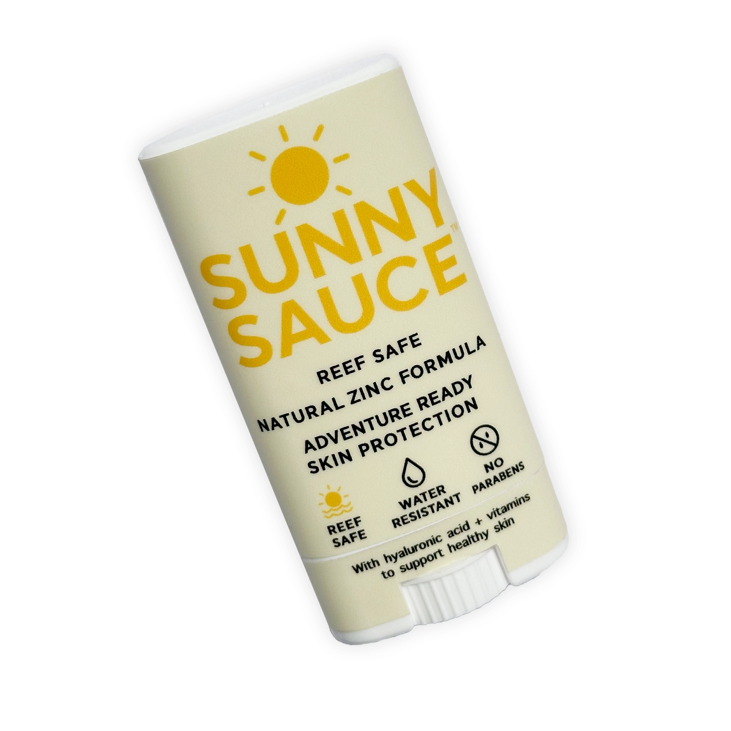 Sunny Sauce Mineral Skin Protection Stick for Sailing and Skiing - Chemical-Free, Reef-Safe, Engineered by Chemical Engineer